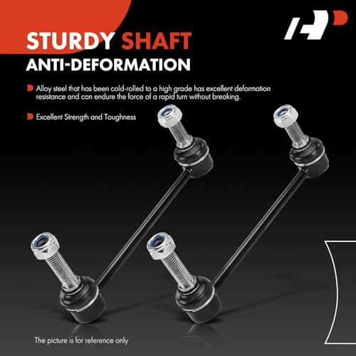 A-Premium 2 x Front Sway Bar Links Stabilizer Bar Links, Compatible with Cadillac CTS 2008-2015, RWD Only by A-Premium - Used condition - Image 4