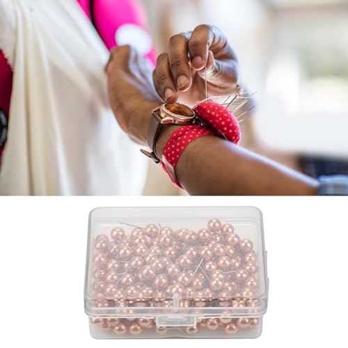 Alfinete de Plástico para Desenho, Pinos de Percevejo, 200 Peças, Bola Redonda, Conjunto de Ferramen