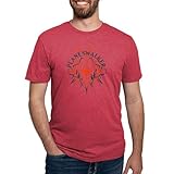 CafePress Magic Planeswalker T Shirt Men's Deluxe Tri-Blend Tee Heather Red
