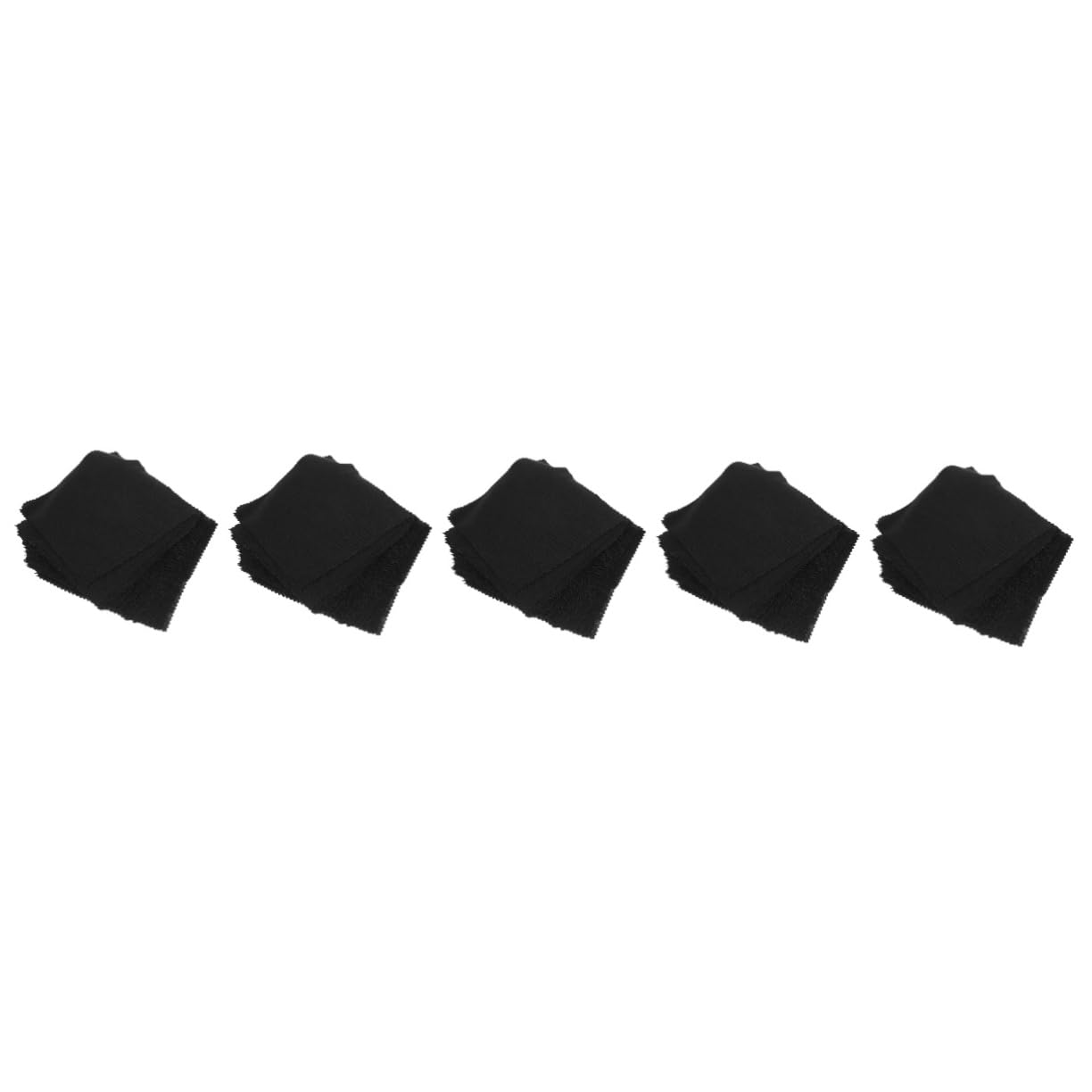 Beavorty 5 Set Di Panni Per La Pulizia Di Lenti in Microfibra Di Per Occhiali Multiuso Per Elettronica 50 Pezzi * 5