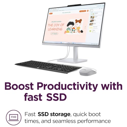 Lenovo 2026 Flagship 24" FHD All-in-One Desktop, 16GB RAM, 512GB PCIE SSD - image 8