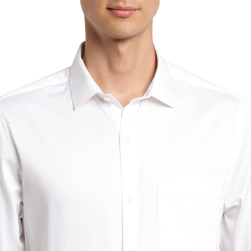 Image of Turtle Men Cotton Solid Slim Fit Ceremonial Shirts