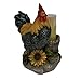 Pine Ridge Chicken Rooster Toothpick Holder, Rustic Chicken With Sunflower Kitchen Toothpicks Storage Decor, Rustic Kitchen Decor, Farm Dining Room Decor, Chicken Gift