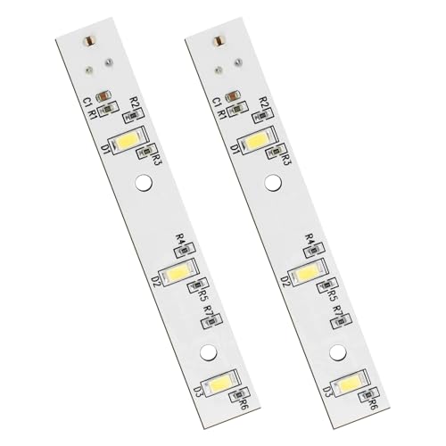 LEDBarz WR55x26671 Refrigerators LED Light Bulb 2 Pack for GE Refrigerator LED Light Bulb and Ge Freezer Light Replacement, Replaces PS11767930 AP6035586 4468532 EAP11767930 LED3344588