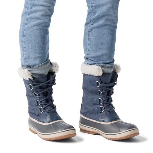 SOREL Men's 1964 Pac Nylon Waterproof Boot - India Ink, Gum 10 - 7 by Sorel - Used condition - US$36.11