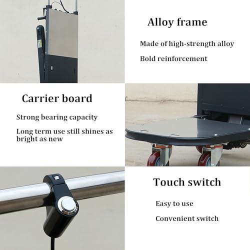 Carretilla eléctrica para escaleras con estructura de aleación miniatura 3