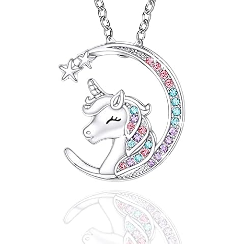 Luckimoli Magical Unicorn Necklace for Girls Cover