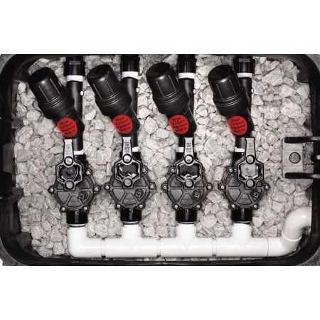 Suinga Filtro Regolatore di Pressione 2 Bar con Rete 75 Micron, Filetto Maschio 3/4", per Irrigazione a Goccia e Sistemi di Irrigazione Automatica