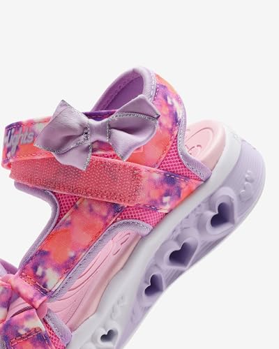 Sandales enfant Skechers Lights: Flutter Hearts Sandal Blurry Love - vue 9