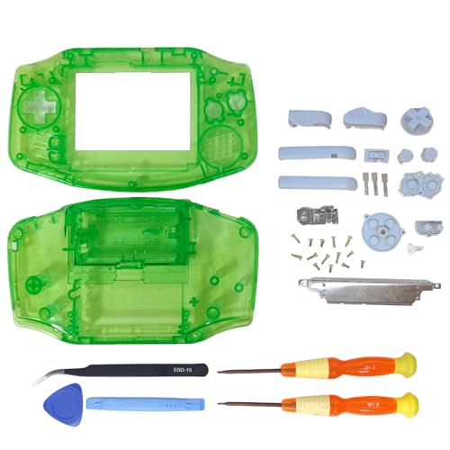 Image of Hzxkqmil Full Housing Shell Kit for Nintendo Gameboy Advance GBA Console