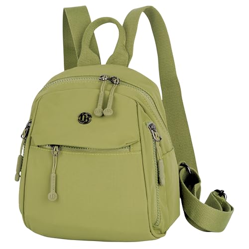 Image of TS WITH TECHSUN Women's Small Mini Backpack Purse | Water-Resistant Compact Bag for Travel, Casual Outings | Fits Only Essentials (L) 20 X (W) 14 X (H) 24 CM