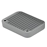 Bothyi Cat Litter Catcher Box Litter Trapper Keep Tidy Thickened Self Cleaning Cat Litter Storage Tary for Pet Litter Tray Accessory, Light Grey