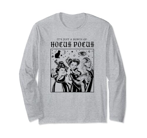 T-shirt Disney Hocus Pocus manches longues contre la fraîcheur des soirées automnales