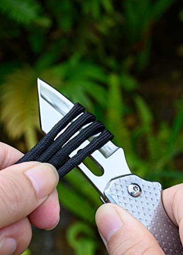 Vicuna Multi-Function Mini Folding Pocket Knife With Bottle Opener，Compact Everyday Carry Little Knife ，High Carbon Stainless Steel Small Knife #TOP5