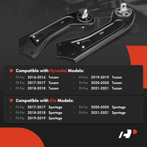 A-Premium 2 x Rear Suspension Trailing Arm Compatible with Hyundai Tucson 2016-2021 & Kia Sportage 2017-2021 by A-Premium - Image 2