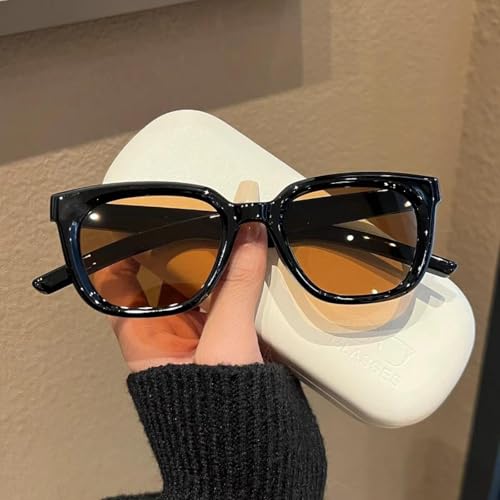 Lunettes de soleil miroir coloré style punk rétro JYYM7075-C4