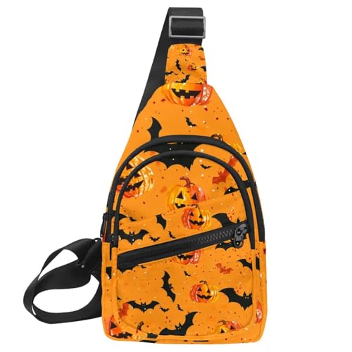 Mochila cruzada para viajes urbanos y excursiones de fin de semana con diseño de pecho