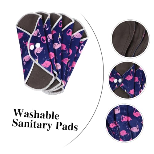 Ipetboom 1 Conjunto De Absorventes Higiênicos Repetíveis Absorventes Higiênicos Laváveis Absorventes