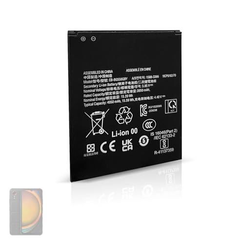 Batterie pour Samsung Galaxy Xcover 7 (G556B) Smartphone, Batterie de Remplacement pour Samsung Batterie EB-BG556GBY, SM-G556B