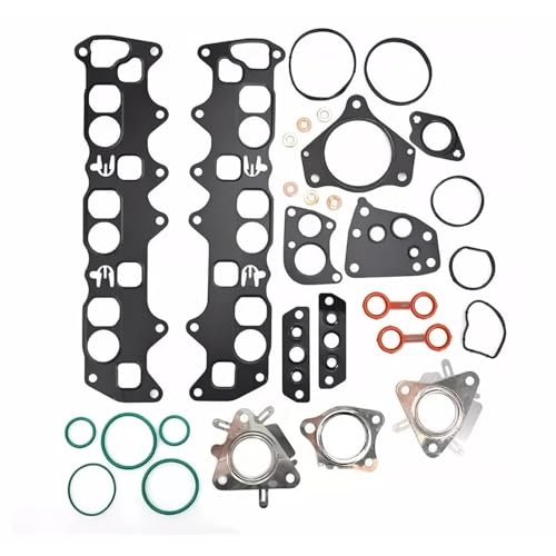 Fledart Dichtungssatz Ölkühler Ansaugkrümmer Für OM642 Motoren Ersetzt 6421410580 6421420481, Dichtung Reparatursatz Für W203, W204, W211, C218, W639, A209, X218, W213, W461, W166, B906