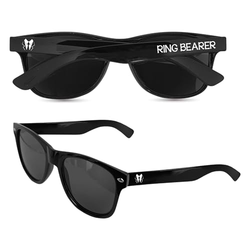 Mr&MrsGifts Ring Security Sonnenbrille für Hochzeit UV400 Schutz BPA-frei...