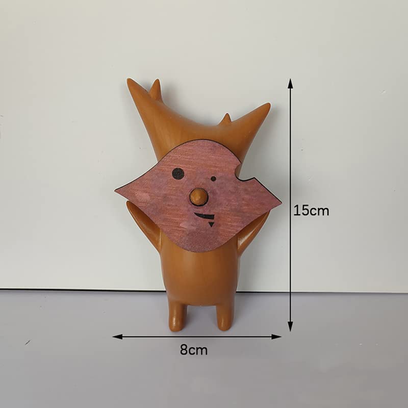 Amazon.com: kekafu 1 pcs Wood Statue Decoration Resin