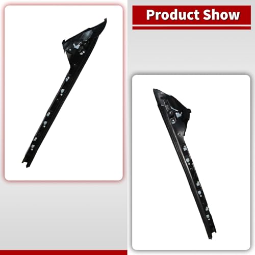 Nakkaa Windshield A-Pillar Trim Molding Inner Passenger & Driver Side Compatible with Explorer 2011-2019 BB5Z-7803145-AA