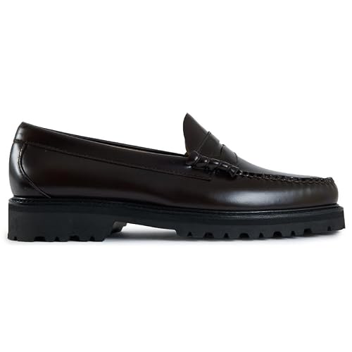 Image of G.H.Bass Weejun 90 Larson Penny Shoes UK 9 Chocolate