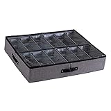 unterbettkommode groß Der Schuh-Oragnizer kann Schuhe aufbewahren, er ist auch geeignet zur Aufbewahrung von Sportschuhen, High Heels, Stiefeln, Kleidung, Spielzeug und so weiter.