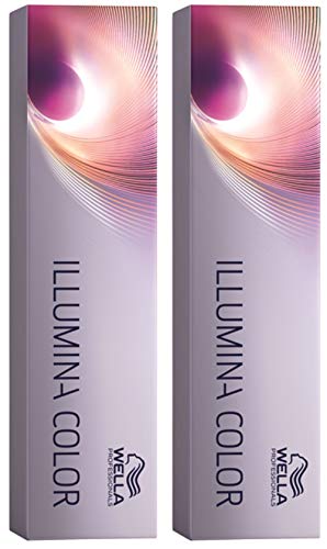2er Wella Professionals Hell Lichtblond Asch Illumina Color 10/1 60 ml