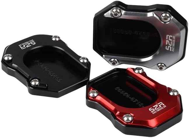 motorcycle Foot Plate Pad For LONCIN VOGE 350 SR4 MAX 350 MAX350 350T LX-350T Motorcycle Accessories Kickstand Foot Side Stand Enlarge Extension Pad Shelf