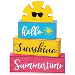 Summertabledecorhellosunshinewoodenblocksignfarmhousesummertimebeachtieredtraydecorrustictablecenterpiecessummerdecorationsforhomedeskshelfmantleofficedecorations Urban Country Home Decor Summer table decor hello sunshine wooden block sign farmhouse summertime beach tiered tray decor rustic table centerpieces summer decorations for home desk shelf mantle office decorations urban country home decor