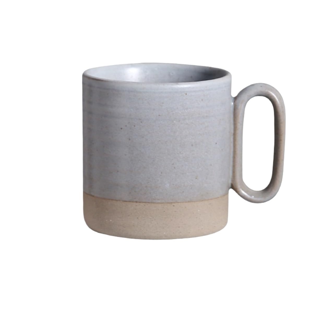 HLHLOP777 Coffee Mugs Stoneware Mug Striped Simple Water Cup Household Coffee with Handle Coffee Cup