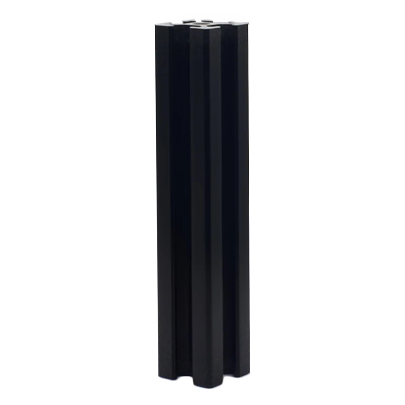 1 Pezzo Nero 2020 Standard Europeo Alluminio Anodizzato Profilo Estrusione 300mm 500mm Lunghezza Guida Lineare 500mm (550mm)