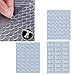 Zeizafa Clear Double Sided Adhesive Dots for Car Dashboards and Phone Holders Clear Acrylic Industrial Tape Multipurpose Gluey Putty