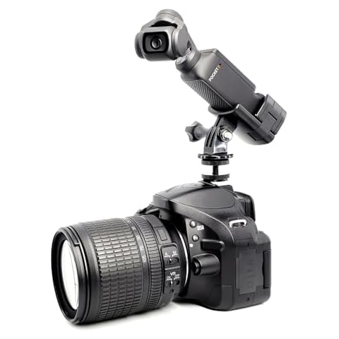 MAXCAM Hot Shoe Mount Compatible with DJI Osmo Pocket 3 Cover
