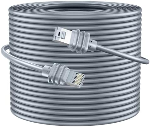 XGMATT Starlink Gen 3 Kabel 40M, wasserdichte Starlink-Kabelverlängerung | für Starlink Standard Actuated Gen 3 / Satellite V3, Ersatz-Starlink-Ethernet-Kabel Gen 3