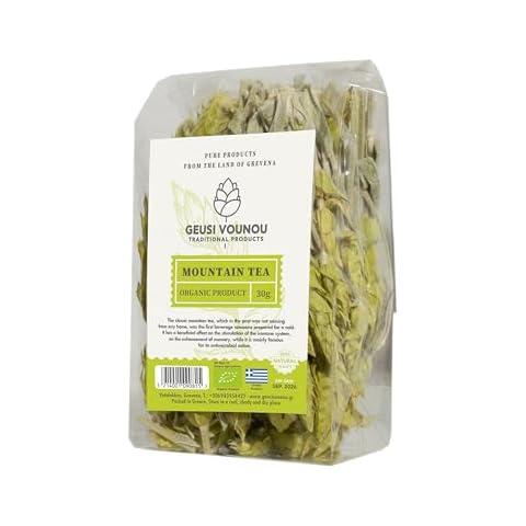 Organic Greek Mountain Tea (Ironwort), 30gr - (by Geusi Vounou) Cover