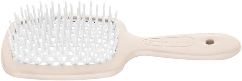 J neke SUPERBRUSH Brush Pastel Pink Body Curly White