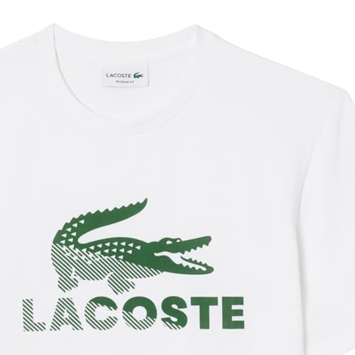 Image of Lacoste Men's Regular Fit Graphic Jersey Blend T-Shirt