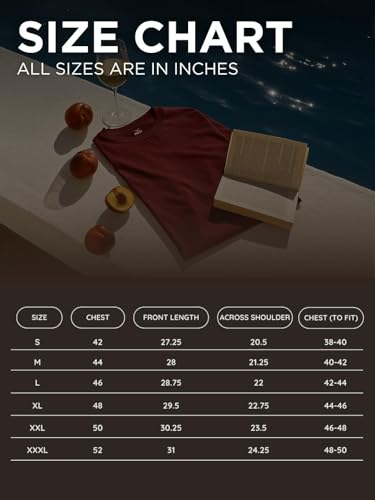 Image of Nobero 100% Cotton Oversized T Shirts for Men Stylish | Oversized Fit | Solid T Shirts for Men 180 GSM Combed Cotton | Round Neck Half Sleeve