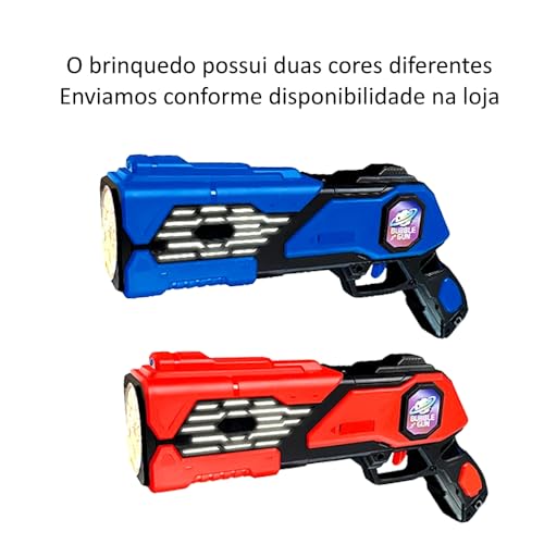 Brinquedo Infantil Pistola Solta Bolhas de Sabão Elétrico Lançador de Bolhas