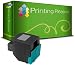 Produktbild Schwarz Toner kompatibel für Lexmark CX410 DE/DTE/E CX510 DE/DHE/DTHE | 80C2HK0 4000 Seiten