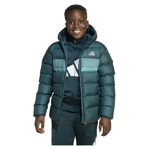 adidas Gepolsterte Jacke Jacke Jungen Unisex J SD JKT Grün, grün, 13-14 Jahre