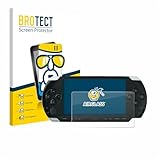 BROTECT Schutzglas für Sony PSP 1000 Schutzfolie Panzer Folie Glas Displayschutz Made in Germany [Extrem Kratzfest 9H, Anti-Fingerprint,Transparent]