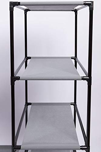 MaxxHome - Guardaroba angolare in tessuto, per