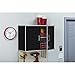 SystemBuild Apollo Wall Cabinet, Black