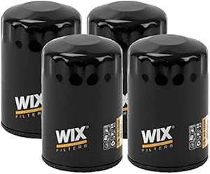 Wix Set of 4 Engine Motor Oil Filters For Buick Cadillac Chevrolet GMC FI