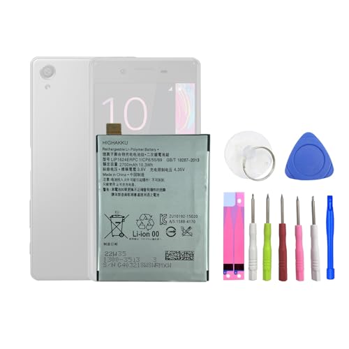 HIGHAKKU Batería de repuesto LIP1624ERPC compatible con Sony Xperia X Performance Mobile with Tools