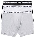 Karl Lagerfeld, Men's, Logo Trunk Set (3 Pack), Multi, XL